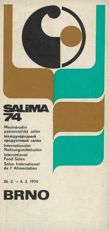 neurčený autor - SALIMA 74. Mezinárodní potravinářský salón 26.2.-4.3.1974