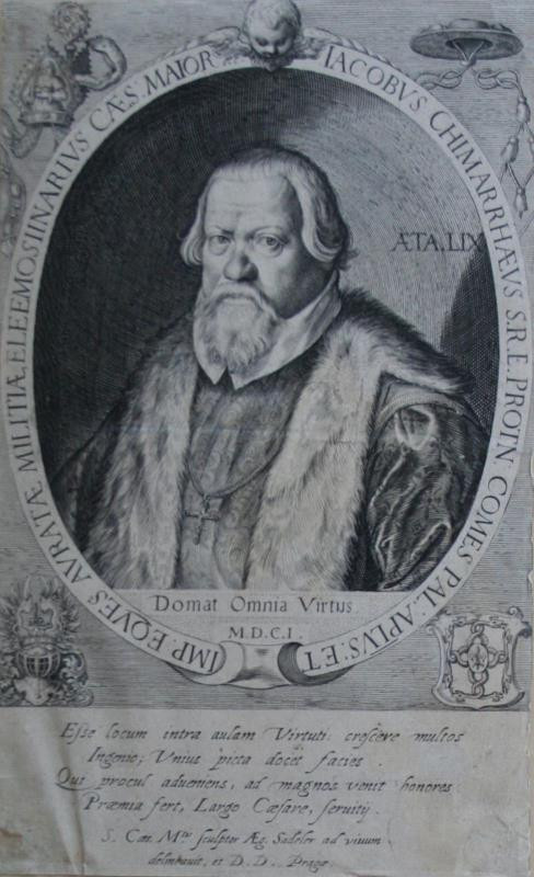 Aegidius (Egidius) Sadeler II. - Jacobus Chimarrhaeus