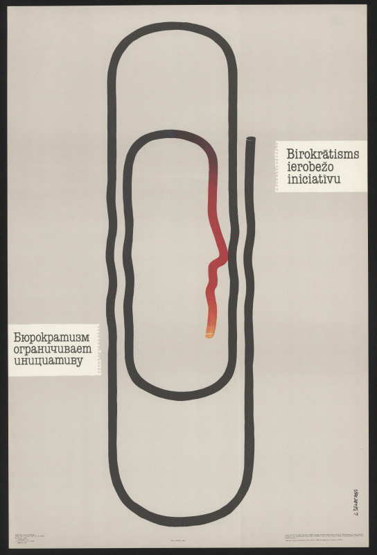 Lajmonis Šenbergs - Birokrátism ierobeźo… Byrokratismus omezuje iniciativu