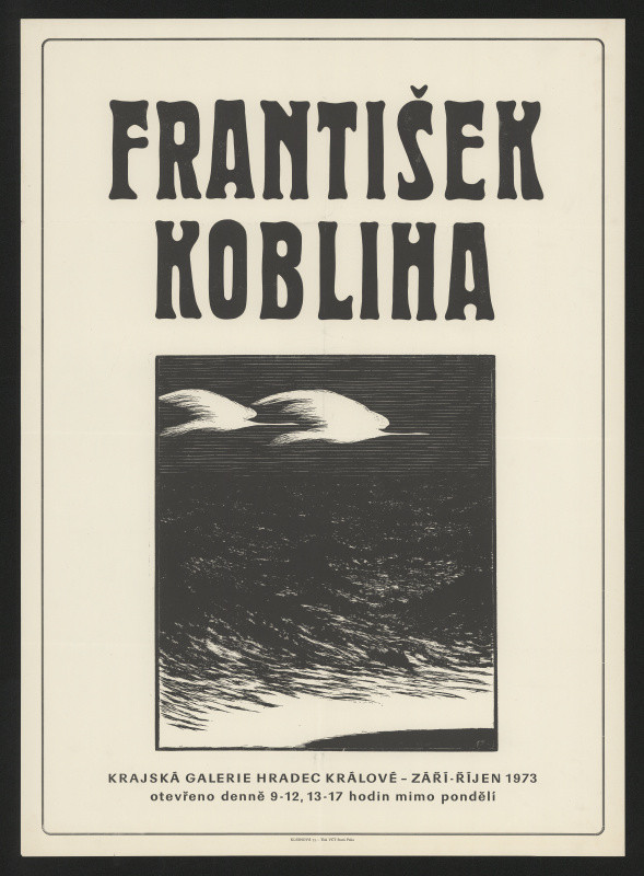 Kleinová - František Kobliha. Krajs. galerie Hradec Králové, září-říjen 1973