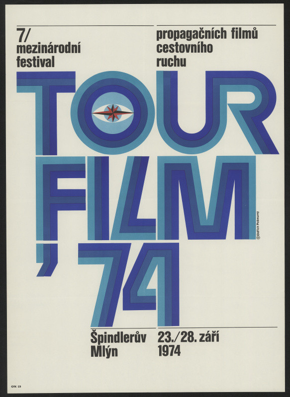 Oldřich Pošmurný - Tourfilm 1974. 7. mezinárodní festival propagačních filmů cestovního ruchu Špindlerův Mlýn