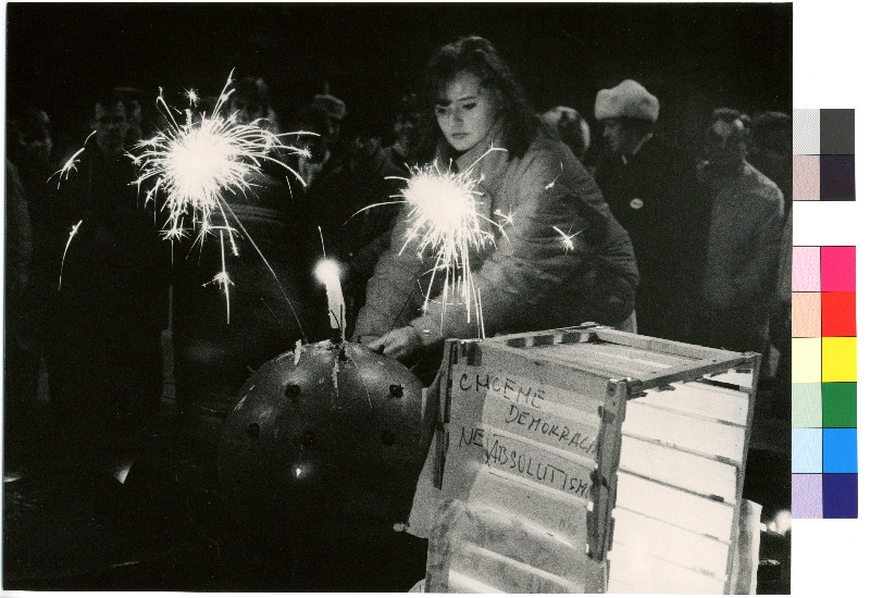 Miloš Polášek - Konec totality; Ostrava 24.12. 1989