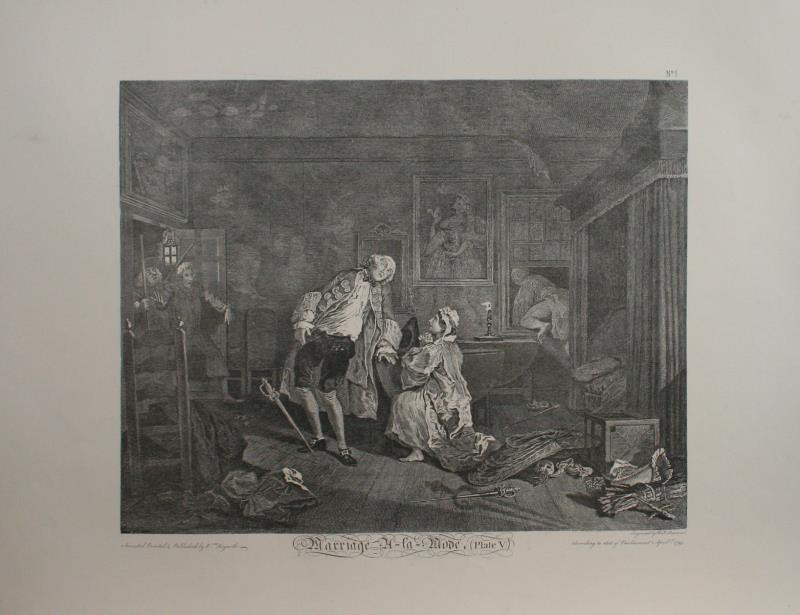 William Hogarth - Marriage a la Mode