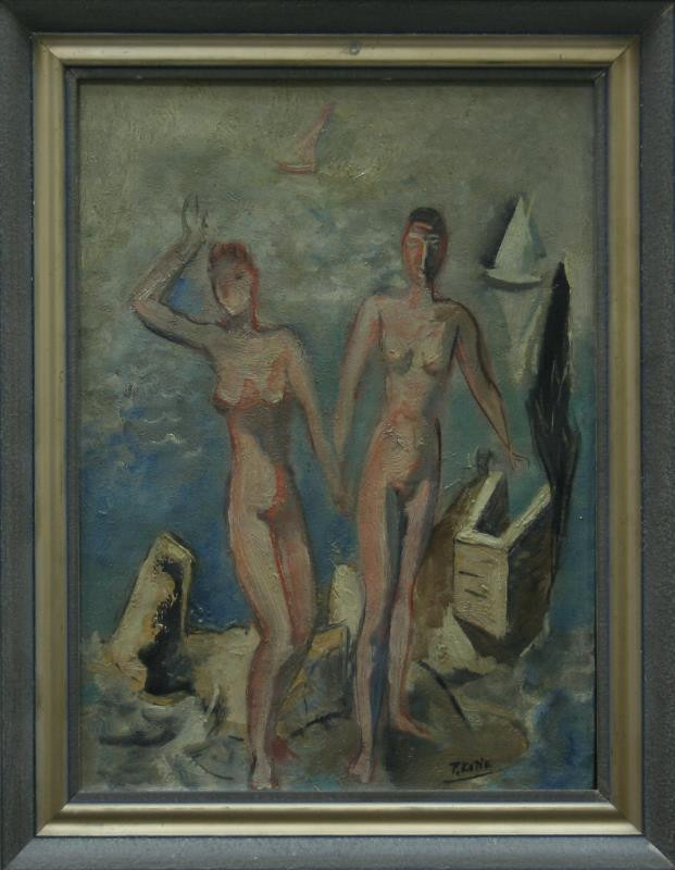 Pravoslav Kotík - Dvě ženy u moře