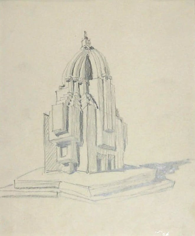 Antonín Procházka - Studie architektury