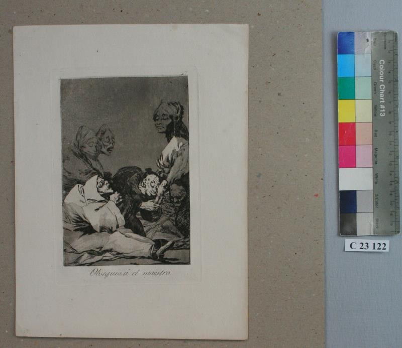 Francesco de Goya - Hold mistrovi - Obsequio á el maestro