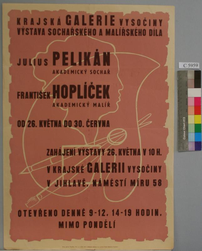 neurčený autor - Galerie Vysočiny ... Julius Pelikán, Frant. Hoplíček