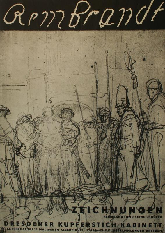 neurčený autor - Rembrandt Zeichnungen