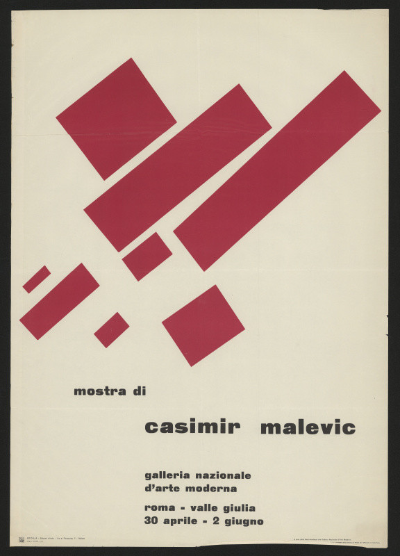 neznámý - Kasimir Malevic, Galleria Nationale d' Arte Moderna, Roma