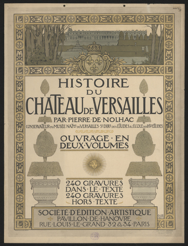 A. Giraldon - Histoire du chateau de Versailles