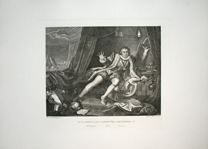 Ernst Ludwig Riepenhausen - Mr Garrick in the Character of Richard the 3rd. in Hogarths Werke