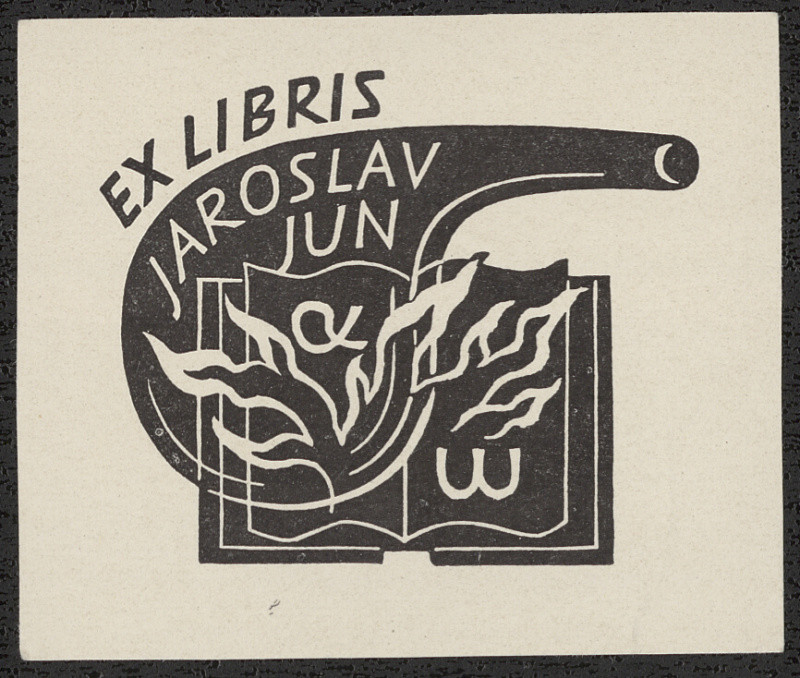 Jaroslav Benda - Exlibris Jaroslav Jun