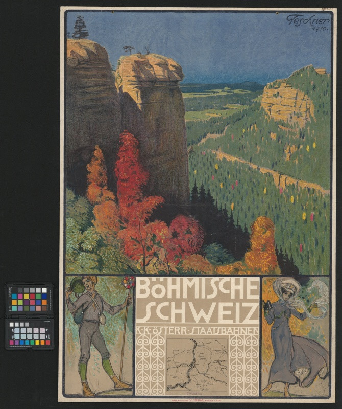 Richard Heinrich Teschner - Böhmische Schweiz