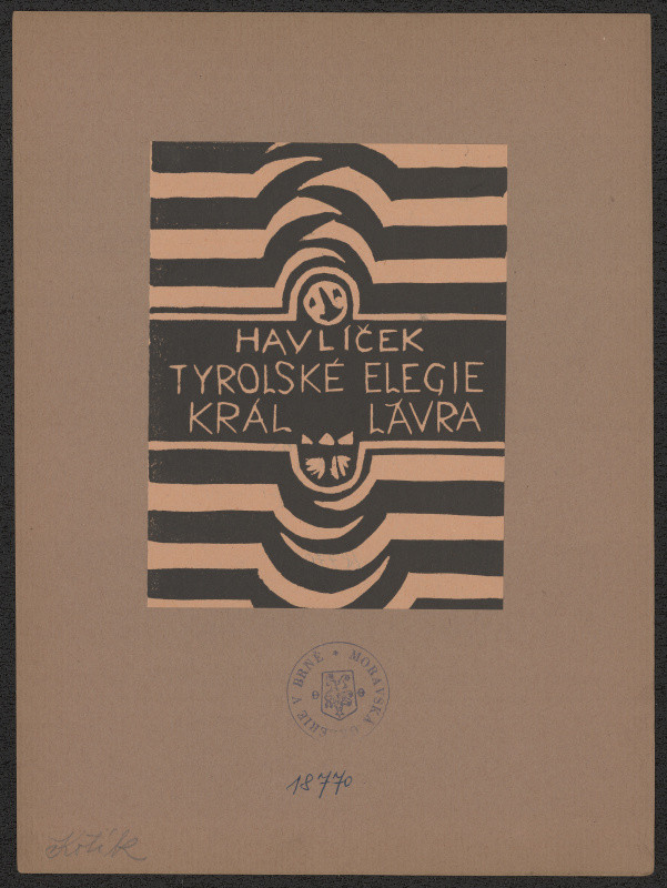 Pravoslav Kotík - Havlíček - Tyrolské elegie, Král Lávra