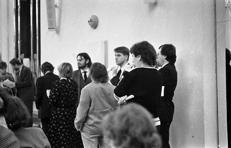 Dagmar Hochová - Poslanecký klub Občanského fóra v České národní radě, únor 1991