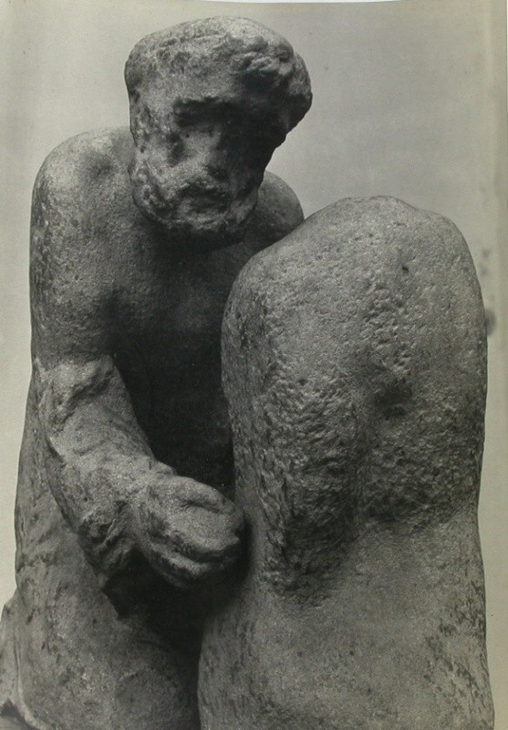 Jan Svoboda - Bez názvu (Sochař, Josef Wagner), z cyklu Pojednání o plastice / Untitled, from the Essays on Sculpture cycle
