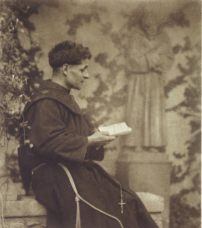Franz Fiedler - Bez názvu (Čtoucí mnich)