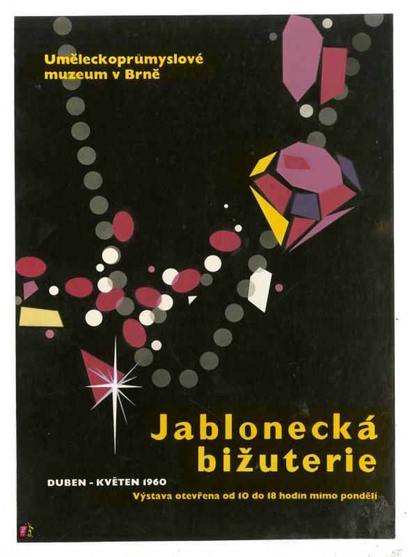 Jan Rajlich st. - Jablonecká bižuterie. Uměleckoprůmyslové muzeum v Brně