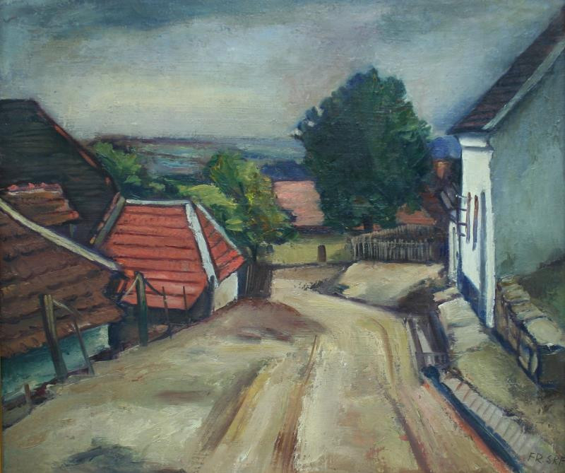 František Srp - Cesta vesnicí