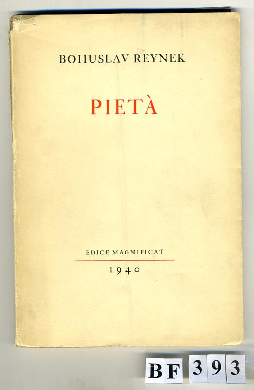 Magnificat (edice), Bohuslav Reynek, Zdeněk Řezníček, Kryl & Scotti - Pieta