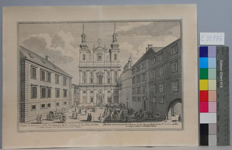 Hieronymus Sperling - Die Kirche und das Akademische Collegium der Soc. Jesu ...