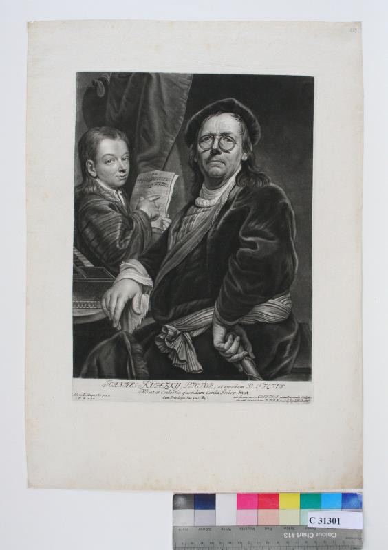 Bernhard Vogel - Autoportrét Jana Kupeckého