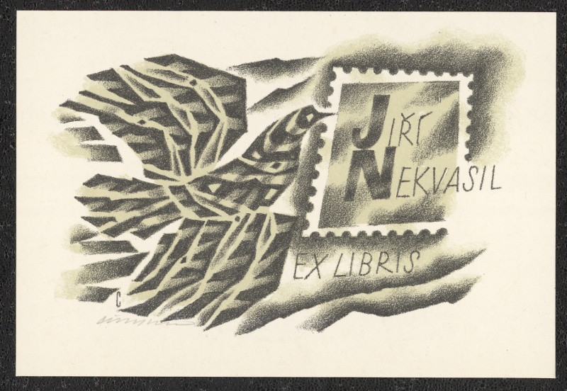 Vojtěch Cinybulk - Jiří Nekvasil Ex libris