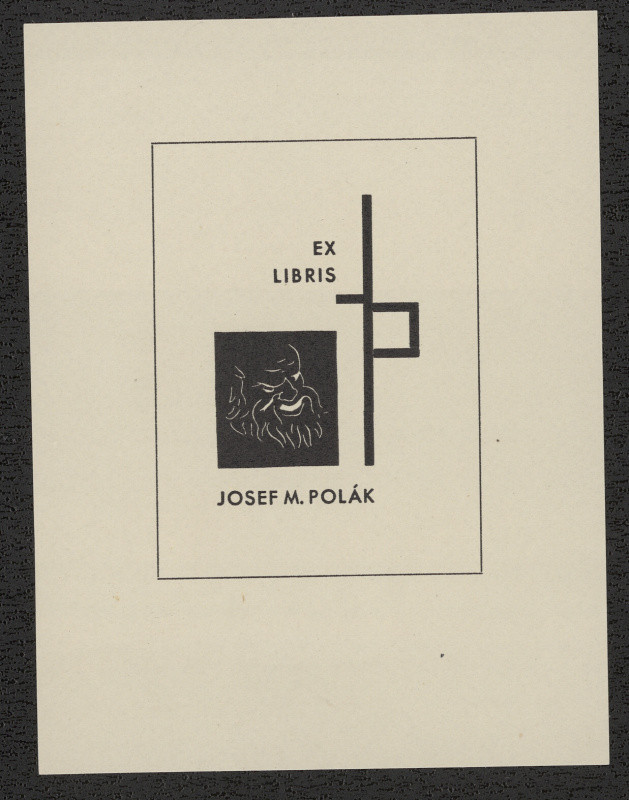 Josef Hanzl - Ex libris Josef M. Polák