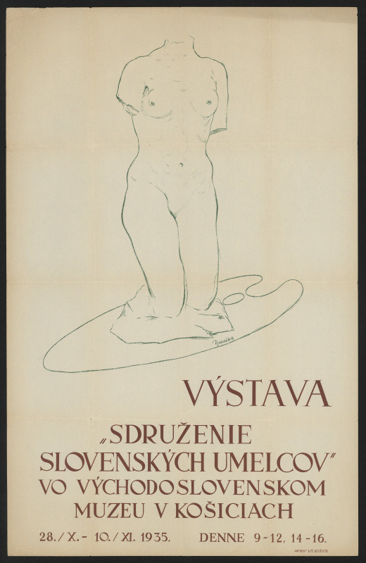 Anton Djuračka - Výstava Sdruženie slovenských umelcov, Východoslovenské múzeum v Košiciach 1935