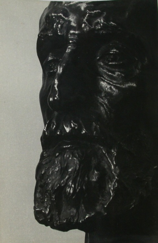 Jan Svoboda - Bez názvu (Jan Křtitel, detail hlavy, Auguste Rodin), z cyklu Pojednání o plastice / Untitled, from the Essays on Sculpture cycle