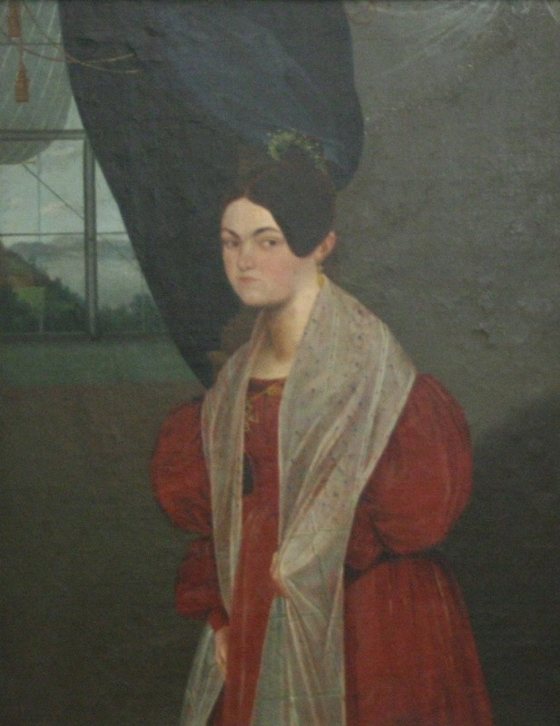 neznámý malíř - Portrét mladé ženy