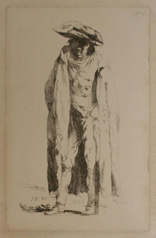 Jean-Baptiste Marie Pierre - Stojící muž s holí