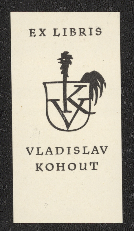 Oldřich Menhart - Ex libris Vladislav Kohout