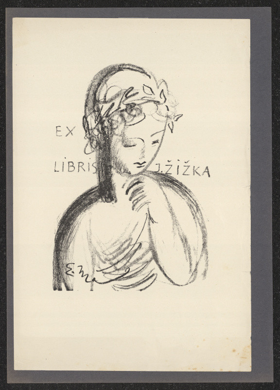 Eduard Milén - Ex libris J. Žižka