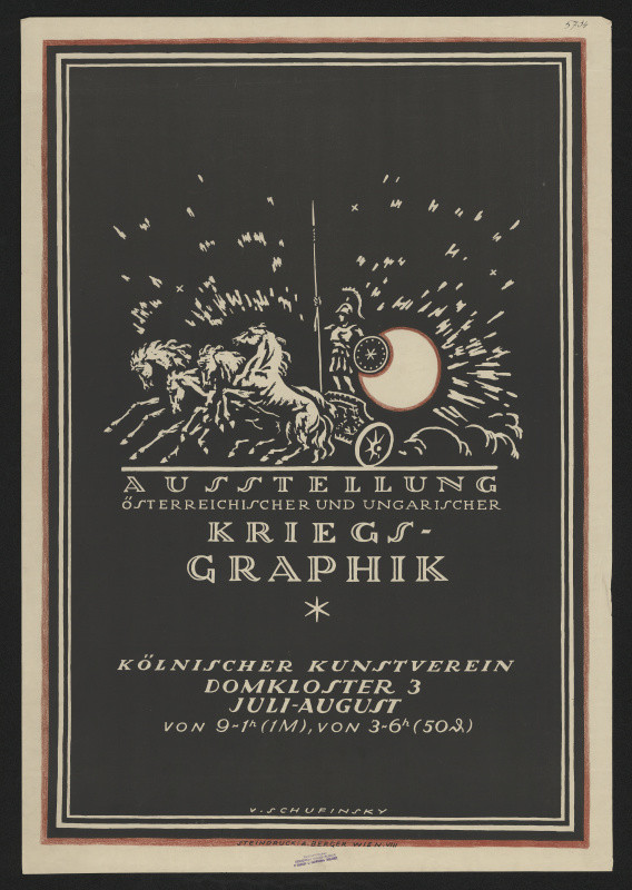 Viktor Schufinsky - Kriegs Graphik