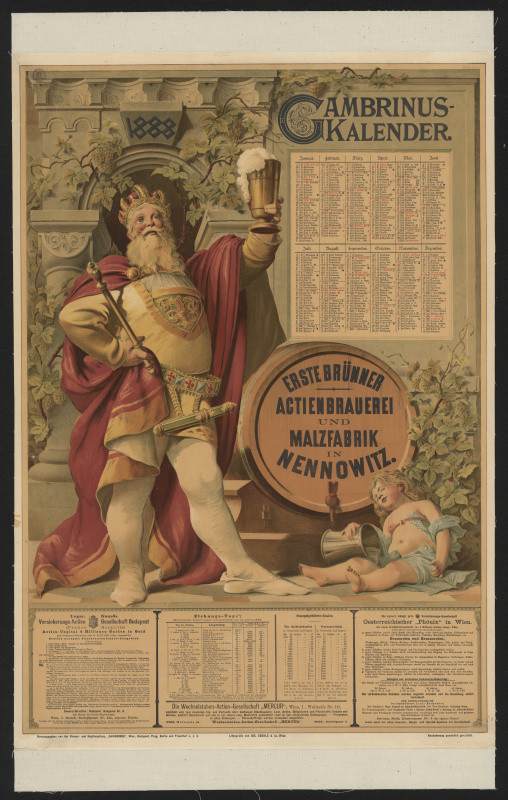 Franz Th. Würbel - Gambrinus Kalender