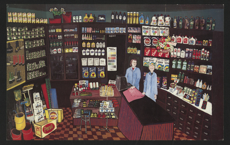 Bengt Christofer Elde - The colourmans' Shop