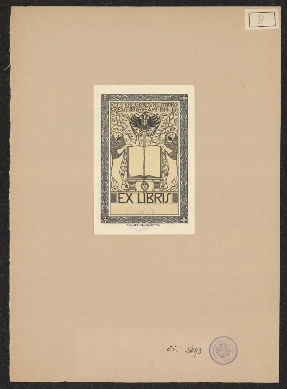 A. Fischer - Exlibris Albert Freier