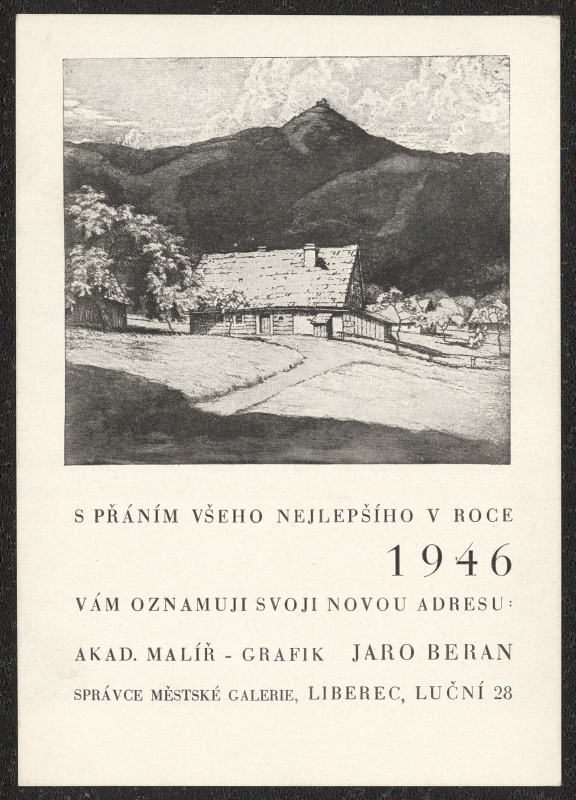 neznámý - p.f. 1946 akad. malíř Jar. Beran