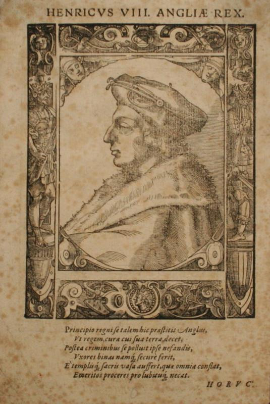 neurčený autor - Henricus VIII. Angliae Rex