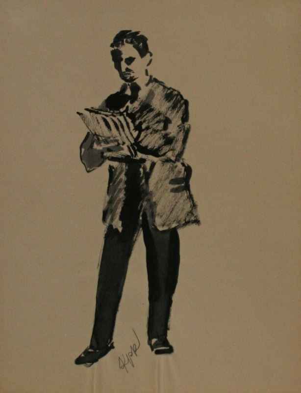 Jan Konůpek - Muž s knihou