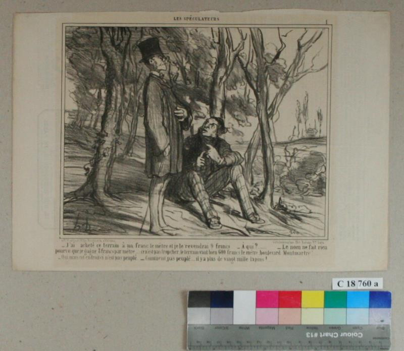 Honoré Daumier - Les  Spéculateurs
