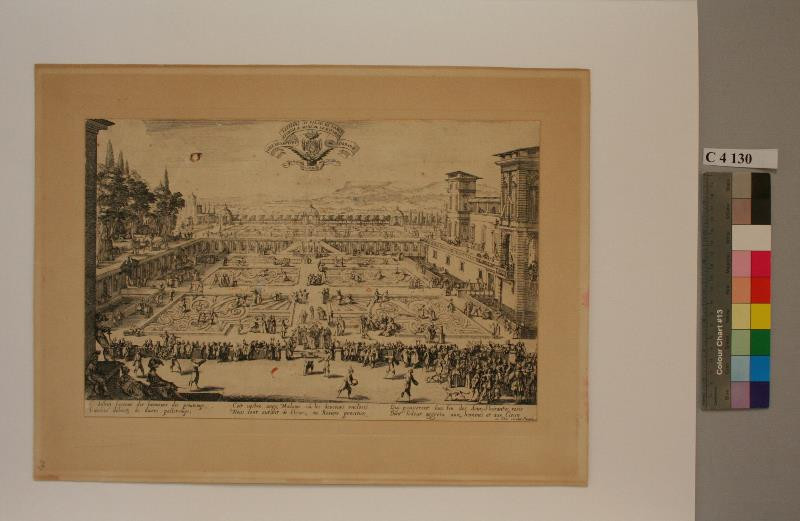 Jacques Callot - Parterre  du  Palais  de  Nancy