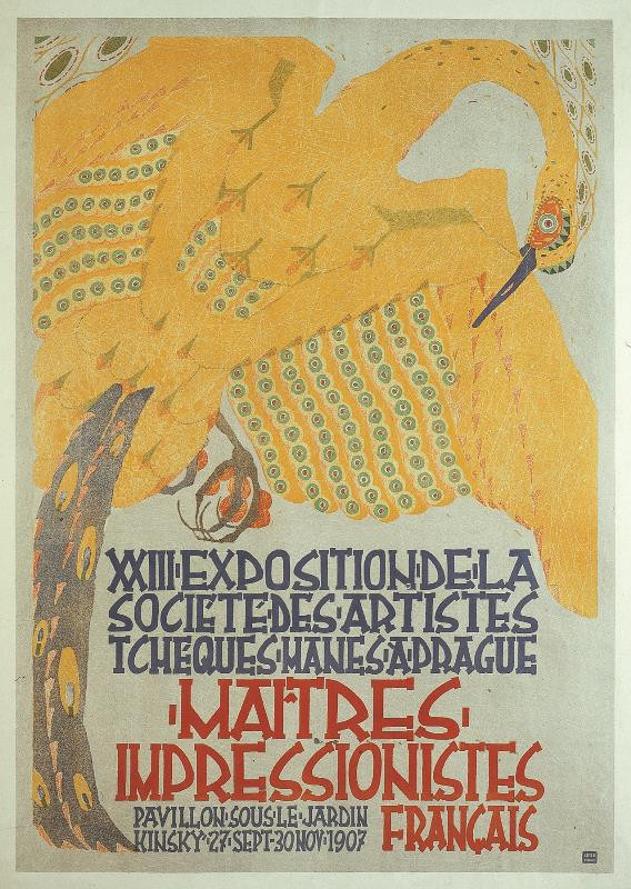 František Kysela - XXIII. Exposition de la Societé des Artistes, Praha 1907, franc. Impresionisté