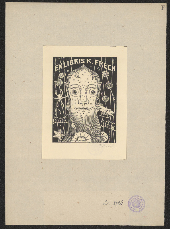 Karl Frech - Exlibris K. Frech