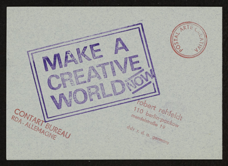 Robert Rehfeldt - Make a Creative Wordl (PF 1984)