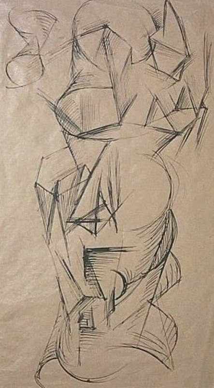 Antonín Procházka - Kubistická studie