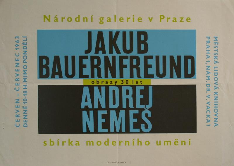 neurčený autor - NG Praha, Jakub Bauernfreund, andrej Nemes
