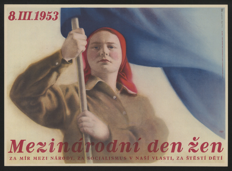 Josef Flejšar - 8.III.1953 Mezinárodní den žen