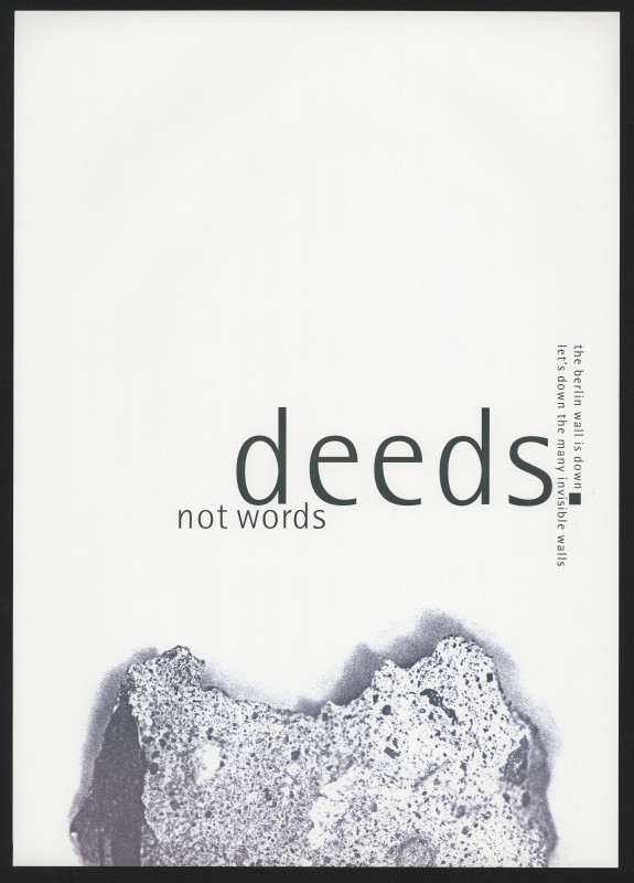 Helmut Schmid - Deeds. Not Words, The Berlin Wall is down